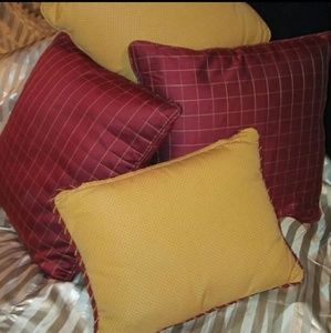 Set of 4 FABULOUS THROW PILLOWS!!